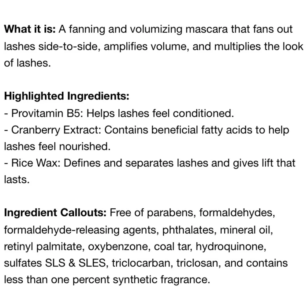 Benefit Fan Fest Mascara
